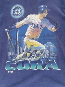 Vintage 1990's Seattle Mariners 'Joey Cora' T-Shirt Sz. 2XL