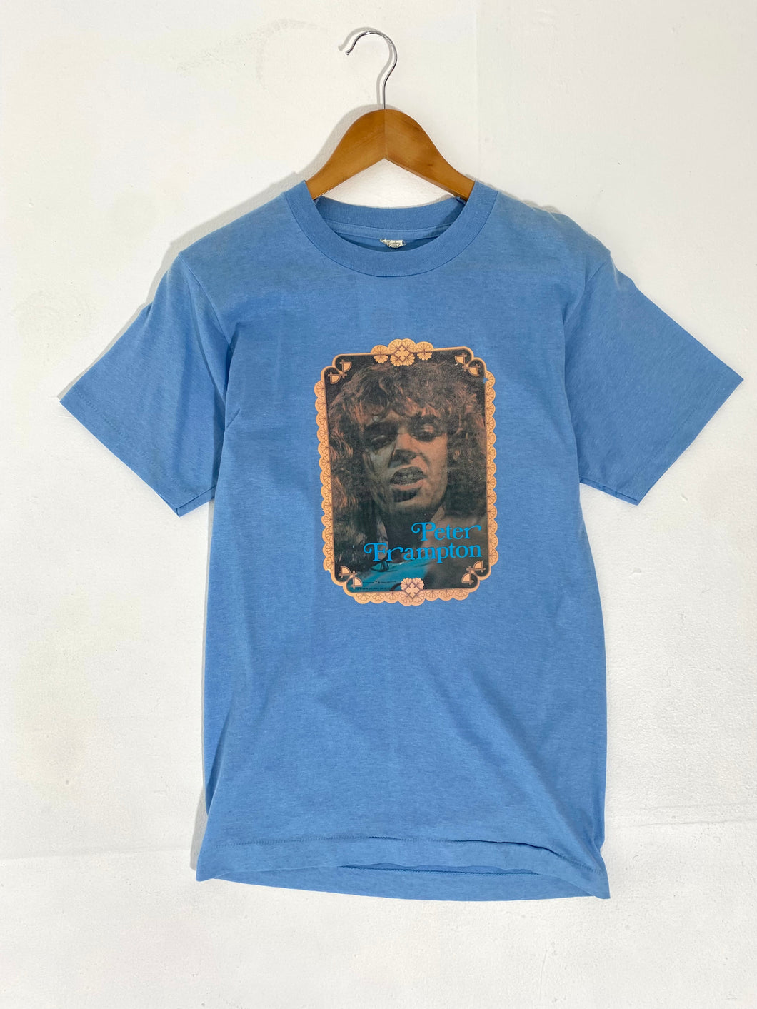 Vintage 1976 Peter Frampton Screenstars T-Shirt Sz. S