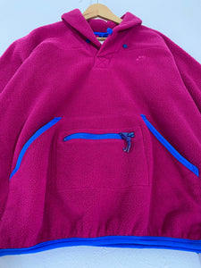Vintage 1990's Pink Nike Fleece Jacket Sz. M
