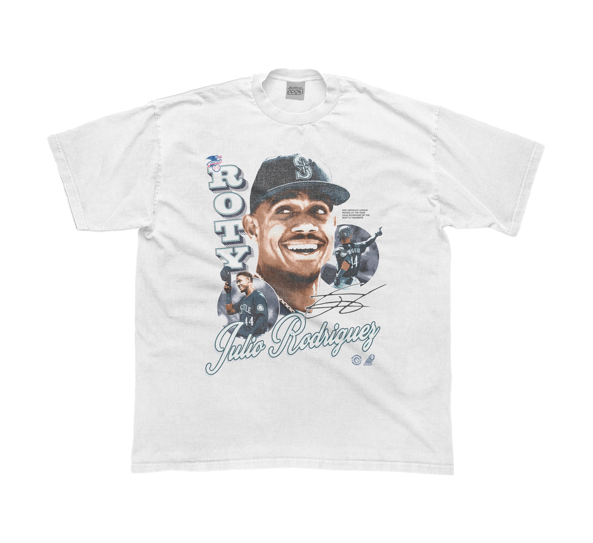  Rookie of the Year Julio Rodriguez Seattle MLBPA T
