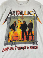 Vintage Metallica "Live Shit: Binge & Purge" 1994 Summer Tour T-Shirt Sz. L