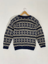 Vintage 1990’s D.D. Sloane Multi-Colour Knit Cardigan Sz. M