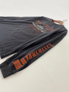 Vintage 1990's Harley Davidson "Apache Junction, AZ" Lighting T-Shirt Sz. L