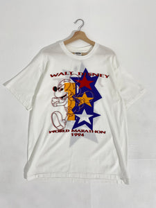 Vintage 1994 Walt Disney x Nike World Marathon T-Shirt Sz. XL