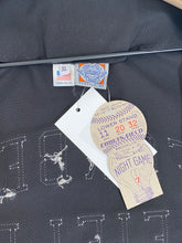 Ebbets Field Flannels "Forbes Field" Black Zip-Up Groundskeeper Jacket Sz. XL