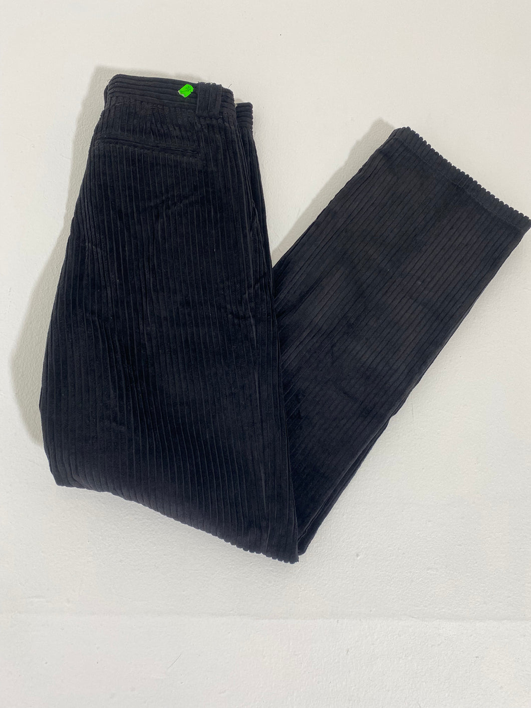 Vintage 1990's Black GABO Corduroy Pants Sz. 30x30