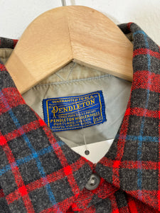 Vintage Red, Blue & Black Pendleton Flannel Sz. XL