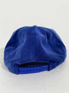 Vintage 1990's Blue Corduroy Seattle Seahawks Snapback Hat