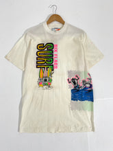 Vintage 1991 Looney Tunes x Six Flags Amusement Park "SURF" T-Shirt Sz. L
