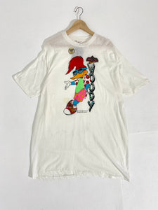 Vintage 1990’s Universal Studios Woody The Woodpecker “Puff Print” T-Shirt Sz. XL
