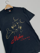 Vintage Black & Gold Mickey Mouse Disney Unlimited T-Shirt Sz. L