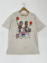 Vintage 1992 NBA Finals Portland Trailblazers vs Chicago Bulls Salem Sportswear T-Shirt