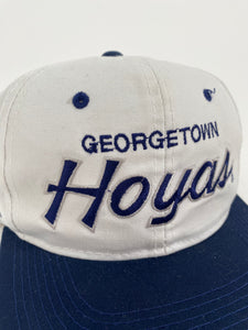Vintage 1990's Georgetown University Hoyas "Script" Sports Specialties Twill Snapback