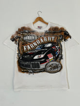 Vintage NASCAR Dale Earnhardt "Barbwire" A.O.P. T-Shirt Sz. 2XL