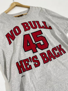 90's Chicago Bulls Michael Jordan Rap Tee NBA Crewneck Sweatshirt