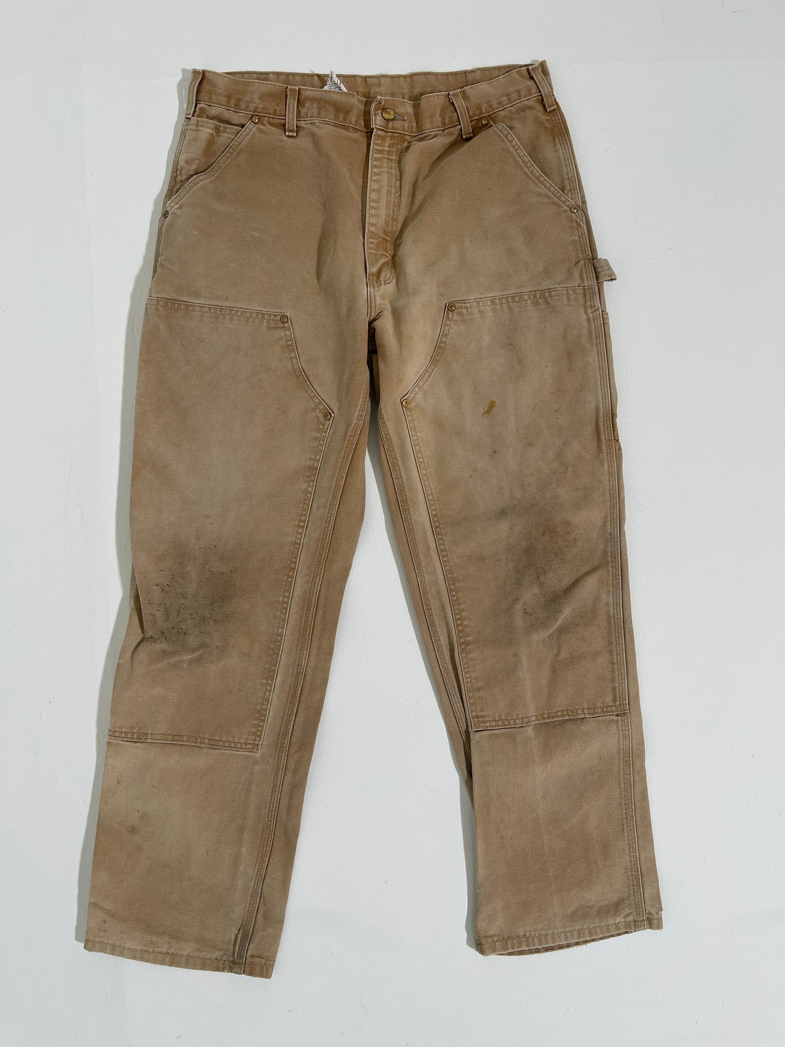 Vintage 36x32 Double Knee Brown Carhartt Pants