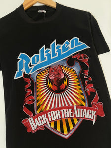 Vintage 1987 Dokken "Back for the Attack" T-Shirt Sz. M