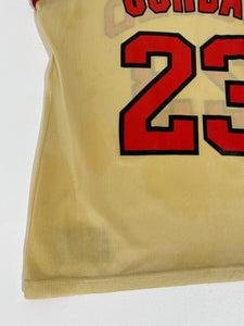 Vintage 1990's Gold Chicago Bulls 'Michael Jordan' 50th Year Anniversa