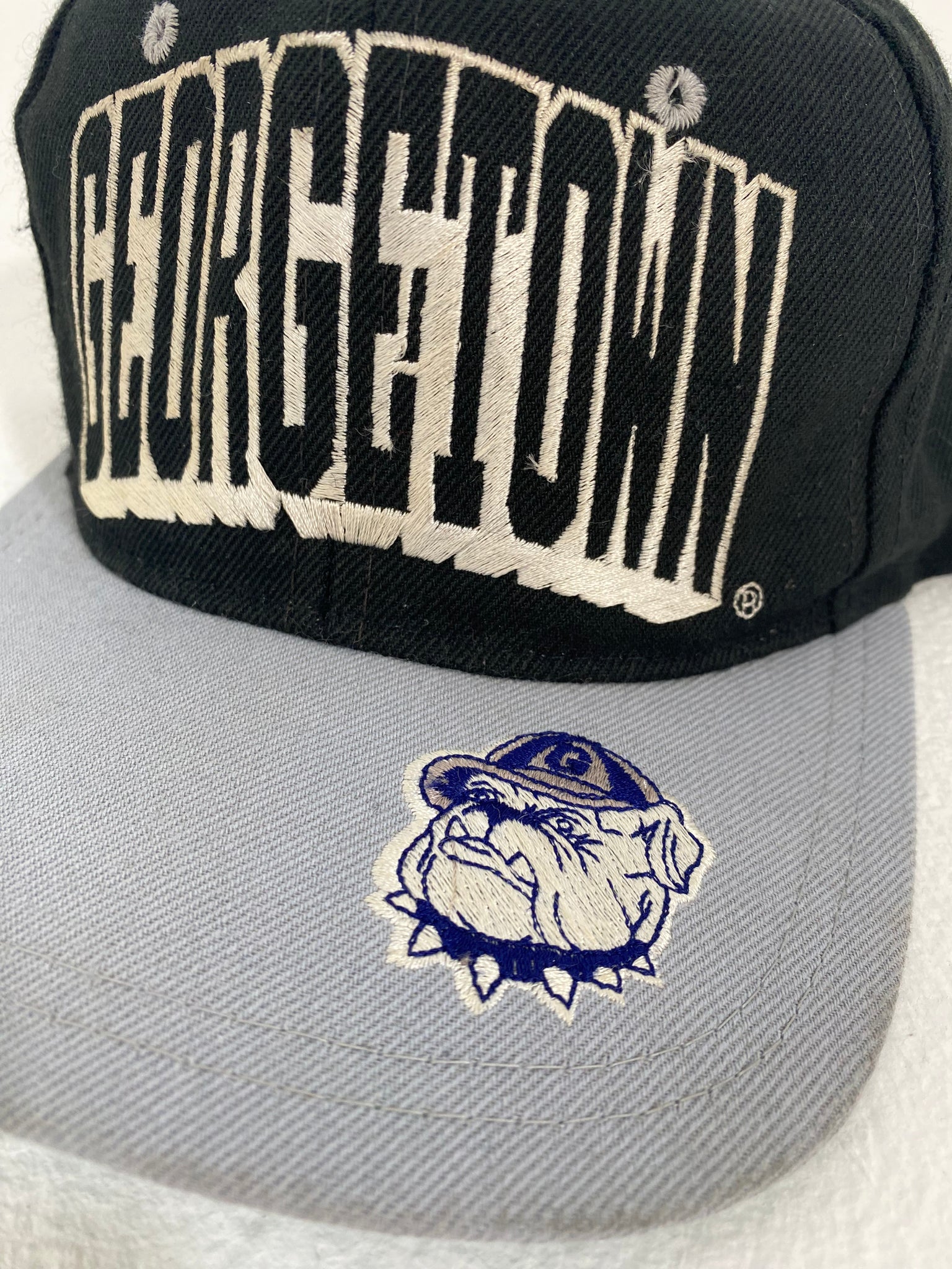 Vintage 1990's Georgetown Hoyas Wool Snapback