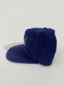 Vintage 1990's University of Cal Golden Bears Corduroy "Script" Snapback