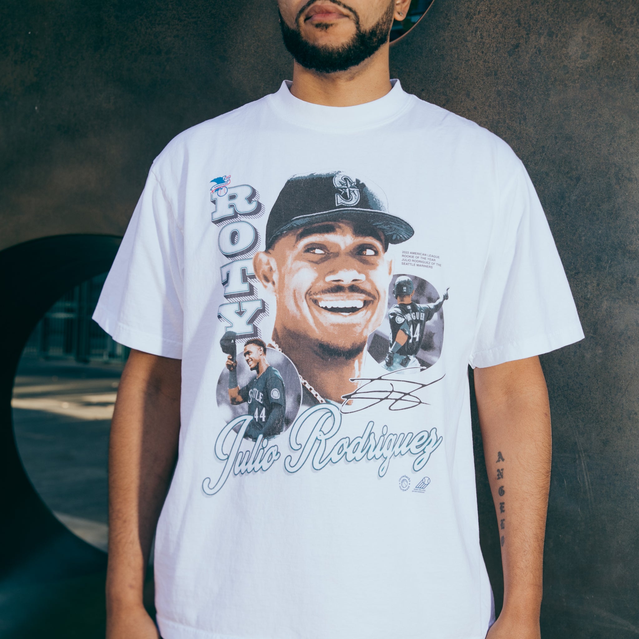 Julio Rodriguez Vintage Mlb Mariners Baseball Unisex T-Shirt