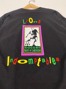 Vintage 1990's Cameroon National Team Football/Soccer T-Shirt Sz. XL