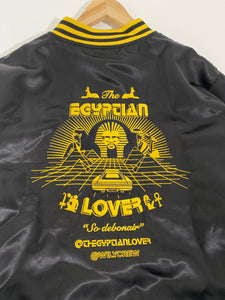 Vintage 1990’s The Egyptian Lover Satin Bomber Jacket Sz. XL