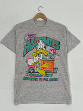 Vintage "Work Fascinates Me" T-Shirt Sz. M