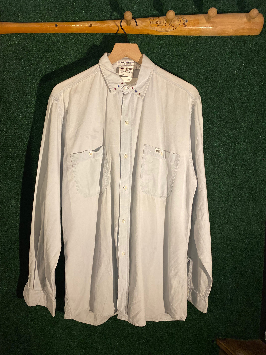 Vintage Guess Bedazzled Longsleeve Shirt Sz. L