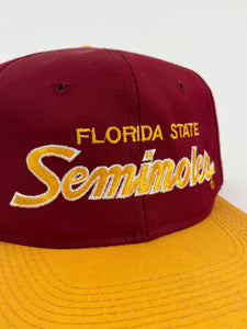 Vintage Florida State Seminoles "Script" Sports Specialties Snapback