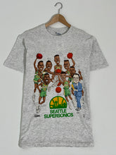 Vintage Seattle Super Sonics Salem Sportswear "Caricature / Fat Head" T-Shirt Sz. M