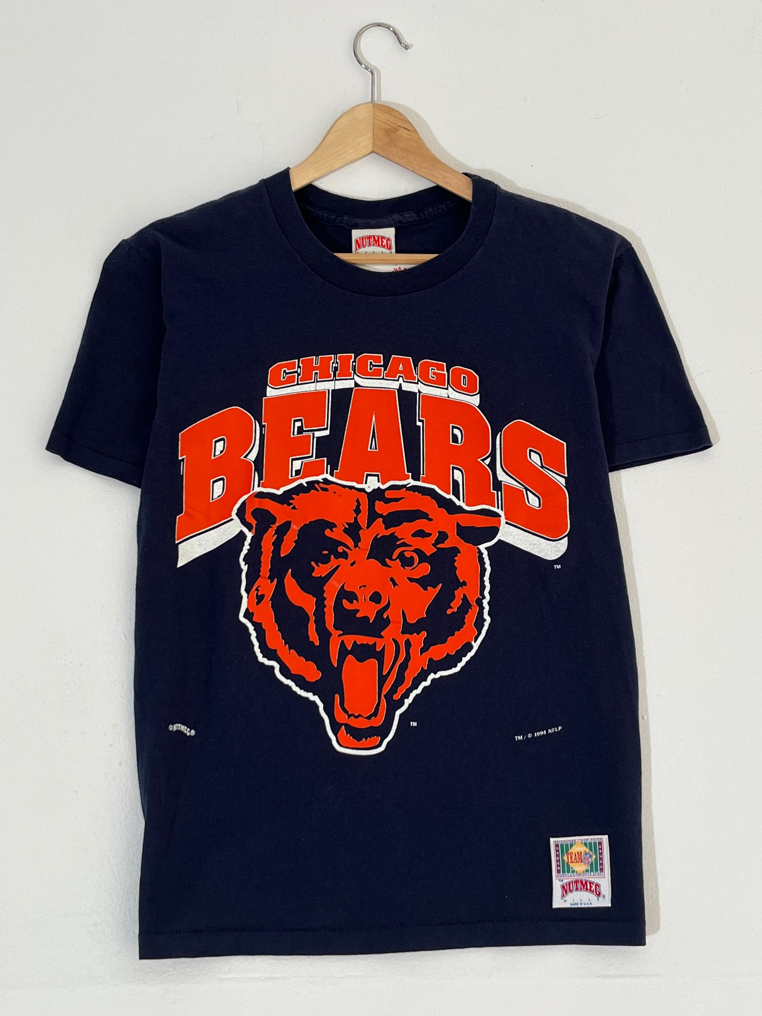 Chicago Bears Sweatshirt 90s Nutmeg Football Sweatshirt 