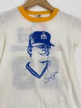 Vintage 1970's Seattle Mariners 'Bruce Bochte' PEPSI Ringer Shirt Sz. Youth M