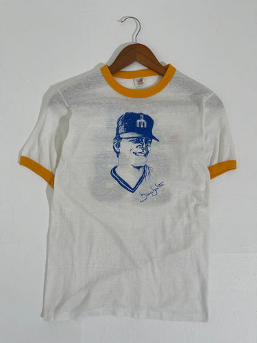Vintage 1980's Seattle Mariners Ken Griffey Jr. Jersey T-Shirt Sz. S