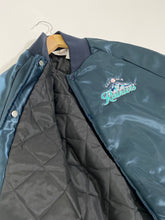 Vintage 1990's Tacoma Rainiers Satin Bomber Jacket Sz. M