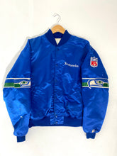 Vintage 1990's Seattle Seahawks Satin Starter Jacket Sz. XL
