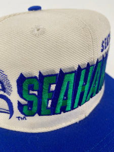 Vintage 1990's Seattle Seahawks Sports Specialties "Shadow" Snapback