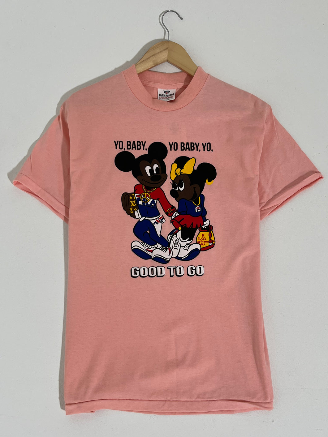 Vintage Pink Mickey Mouse / Disney 