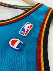 Vintage 1990’s Reversible Detroit Pistons "Hill" Champion Jersey Sz. L
