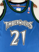 Vintage 1990's Minnesota Timberwolves  'Kevin Garnett' Champion Jersey Sz. XL