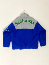Vintage 1990's Seattle Seahawks Quarter-Zip Apex One Jacket Sz. XL