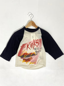 Vintage The Kinks "Word of Mouth" Tour Raglan Shirt Sz. S