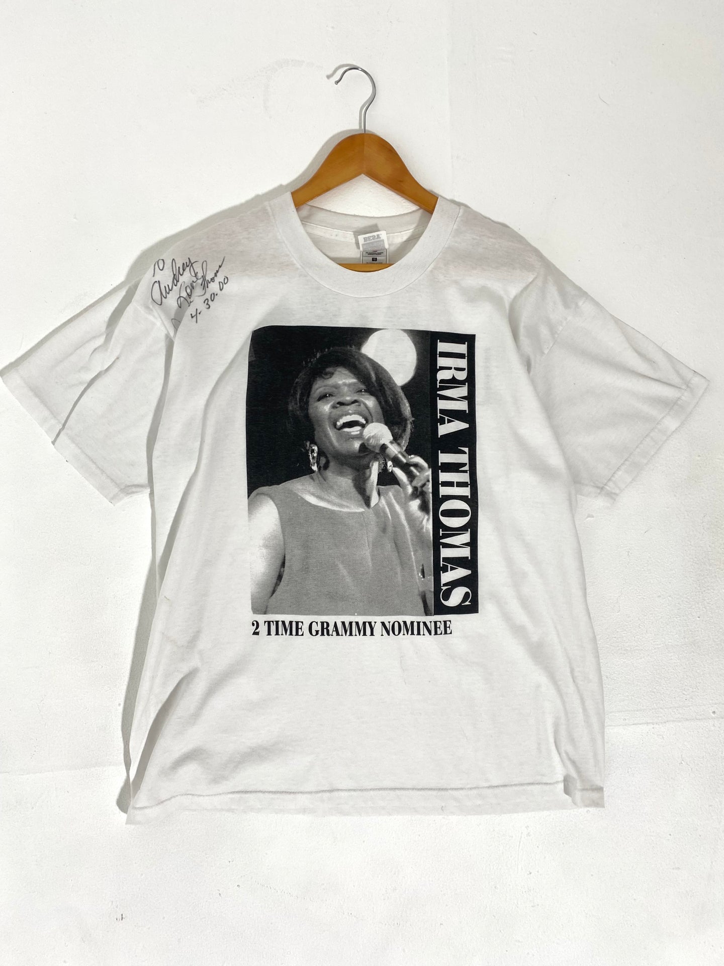 Vintage 2000 Autographed Irma Thomas 