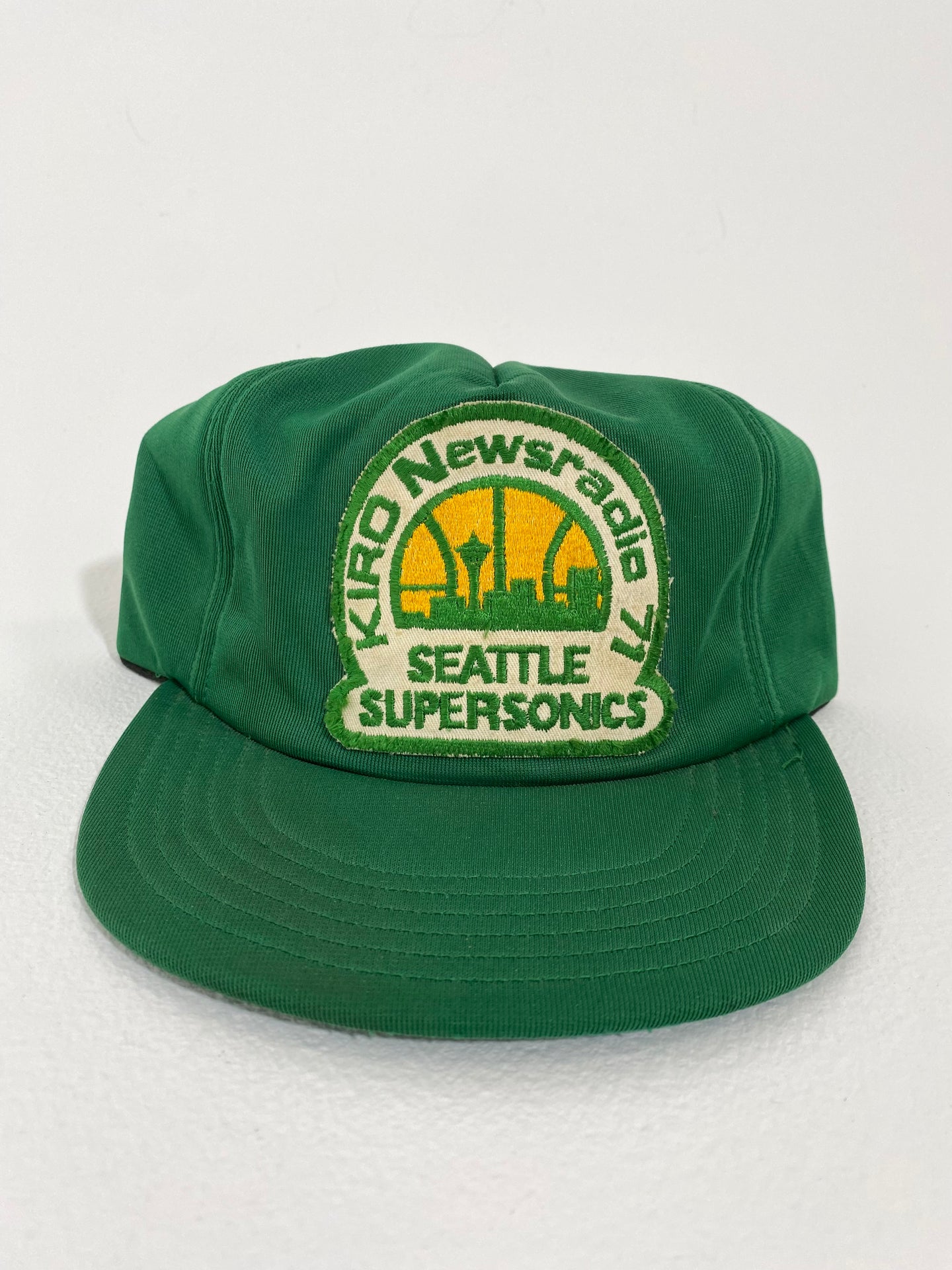 Vintage Seattle Super Sonics 1971 KIRO News Radio Snapback