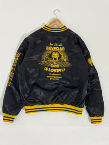 Vintage 1990’s The Egyptian Lover Satin Bomber Jacket Sz. XL