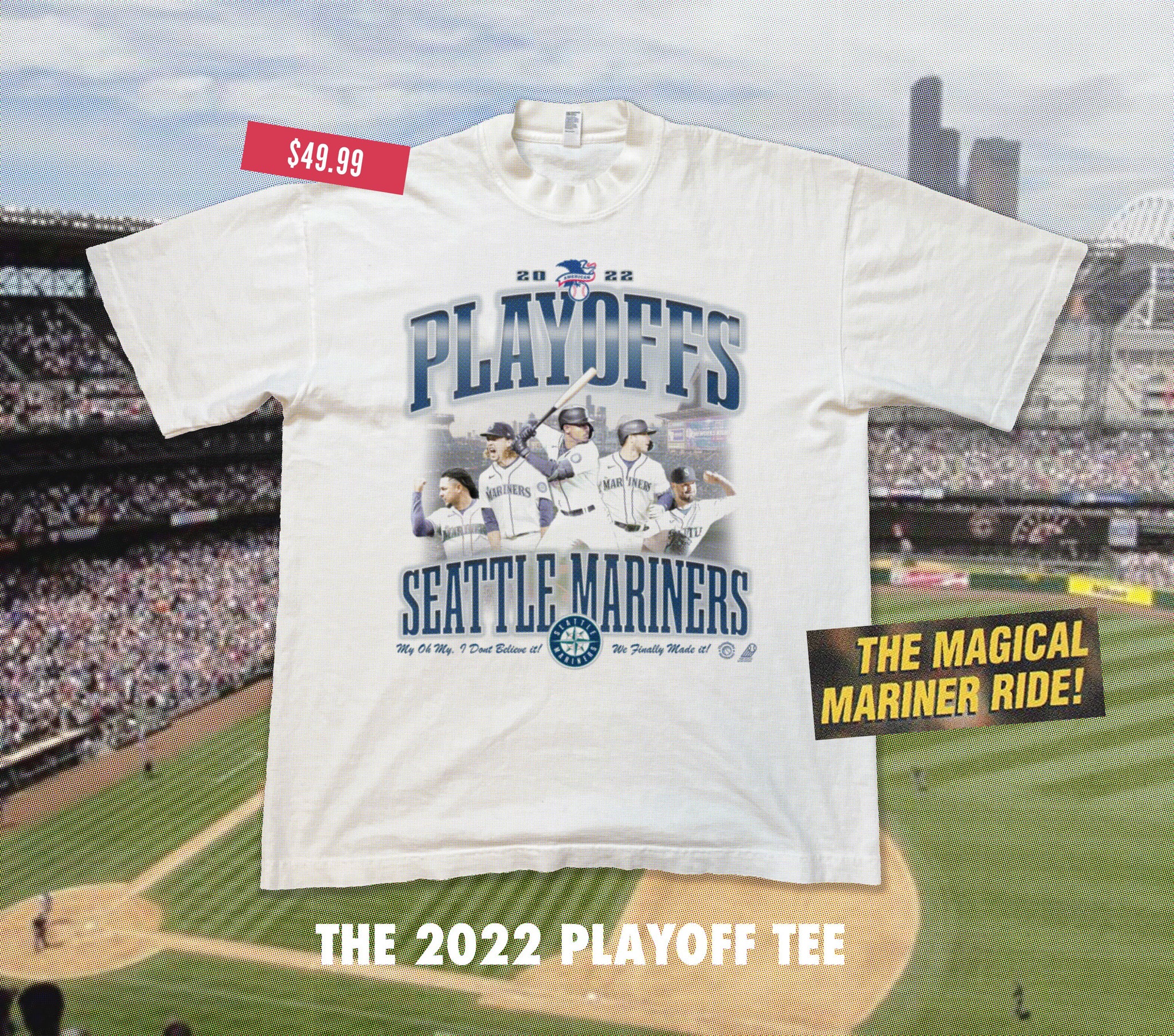 seattle mariners playoff t shirt