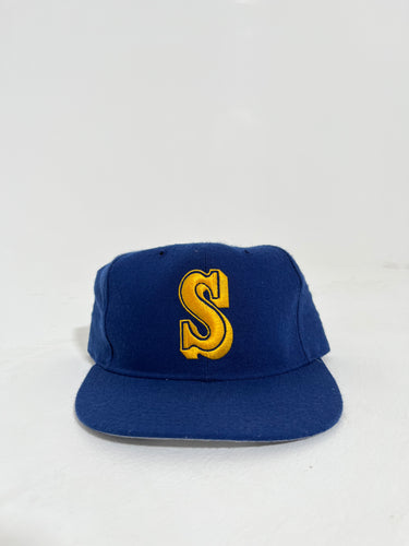 Vintage 1970's New Era Seattle Mariners Fitted Hat Sz. 7 ½