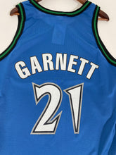 Vintage 1990's Minnesota Timberwolves  'Kevin Garnett' Champion Jersey Sz. XL