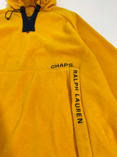 Vintage 1990’s Yellow Chaps Ralph Lauren Hooded Pullover Fleece Sz. XL