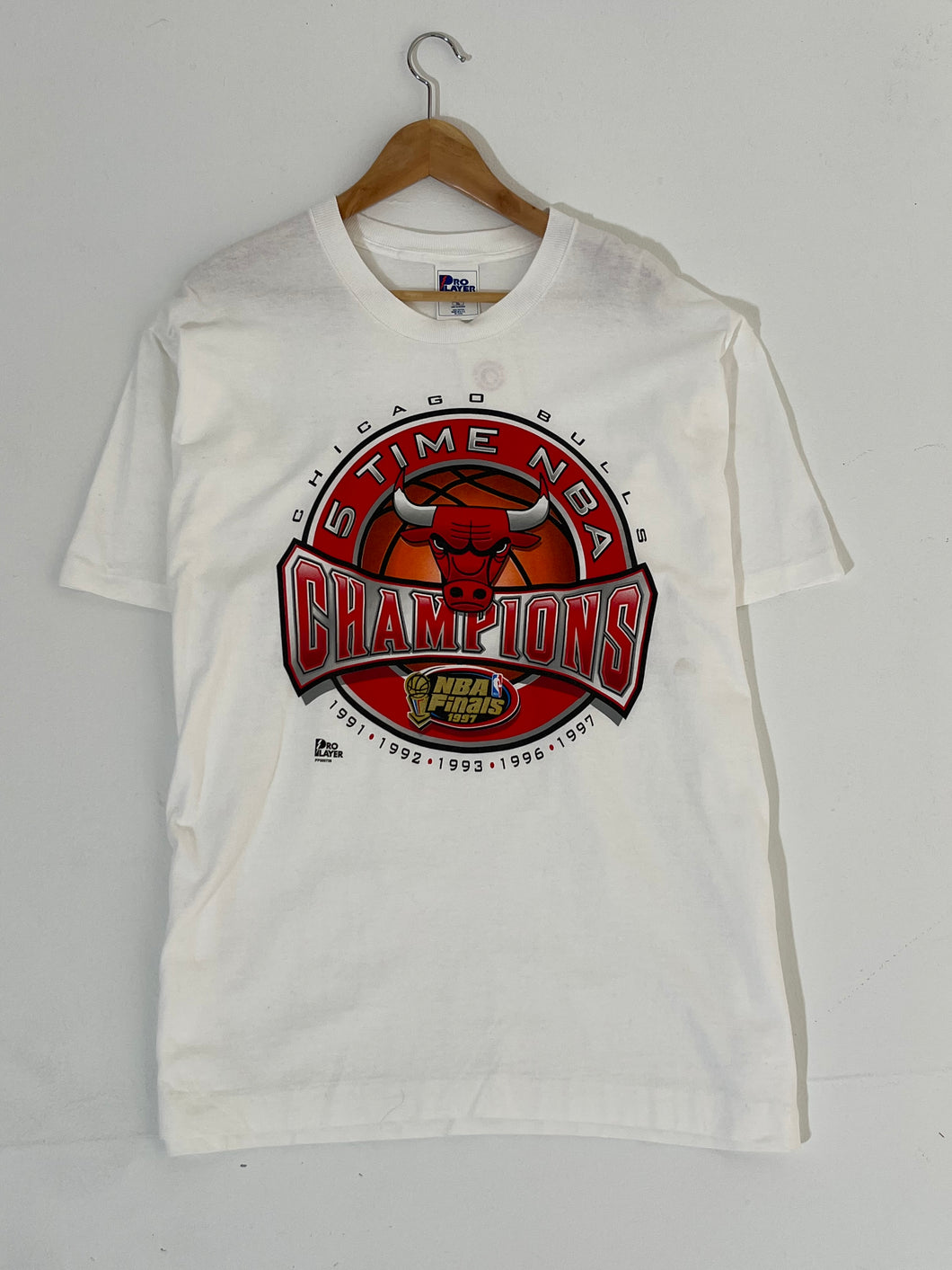 NBA Starter 1996 Chicago Bulls Champions T-Shirt Size Medium